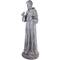 28" St. Francis with Bird Outdoor Garden Statue